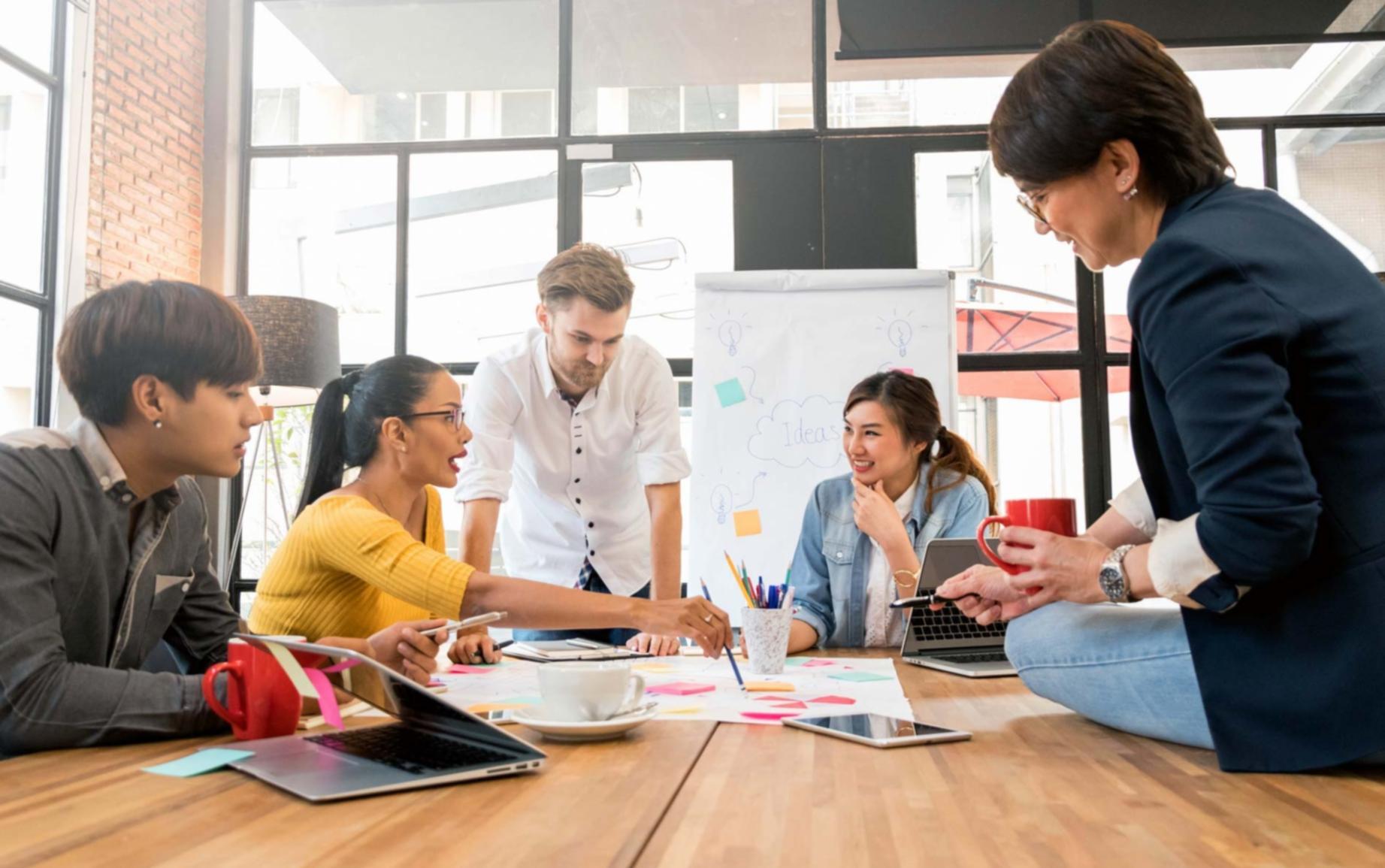 네트워킹 세션 진행 모습